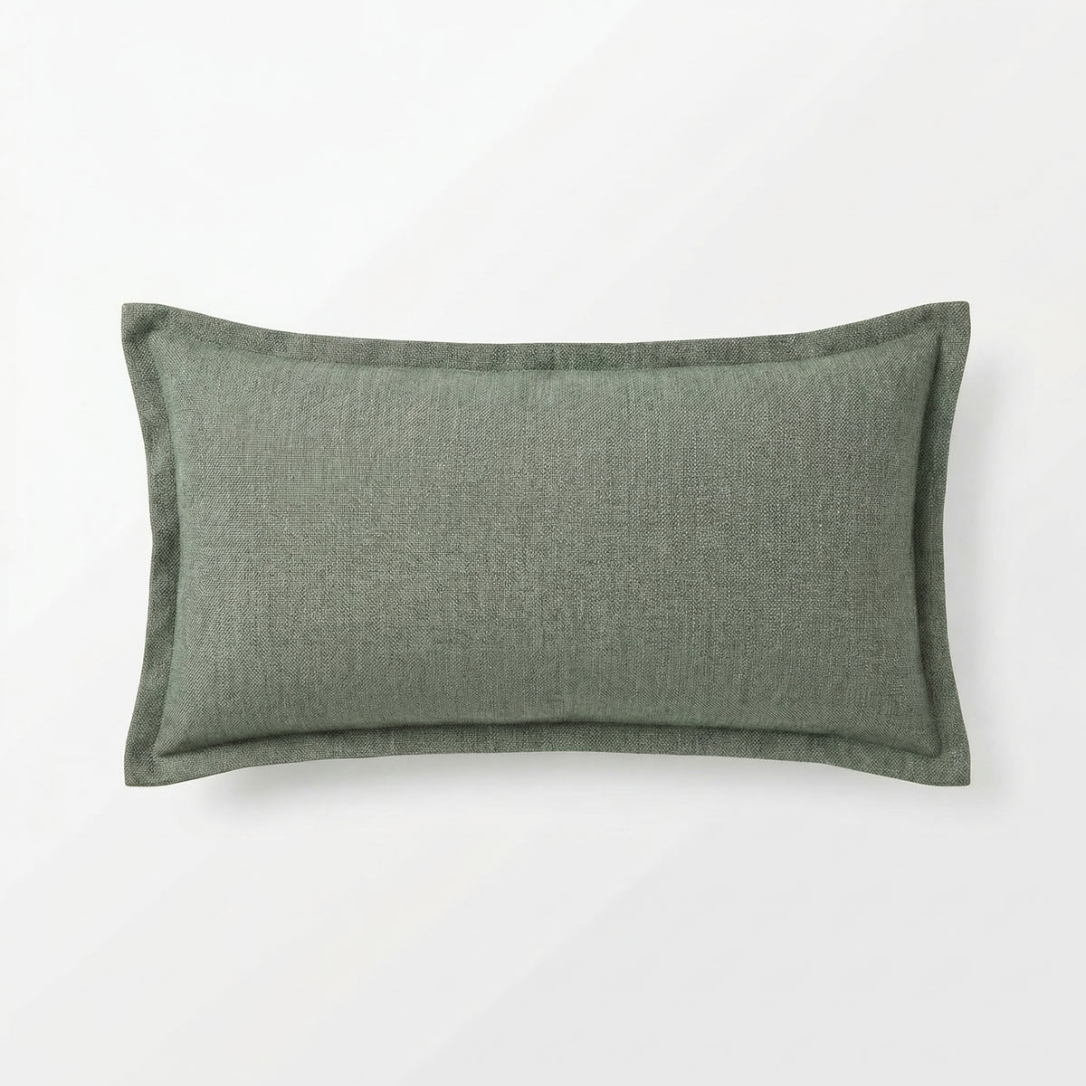 Berlin Gardens Lily Hive 9x22 flanged throw pillow in Cast Sage