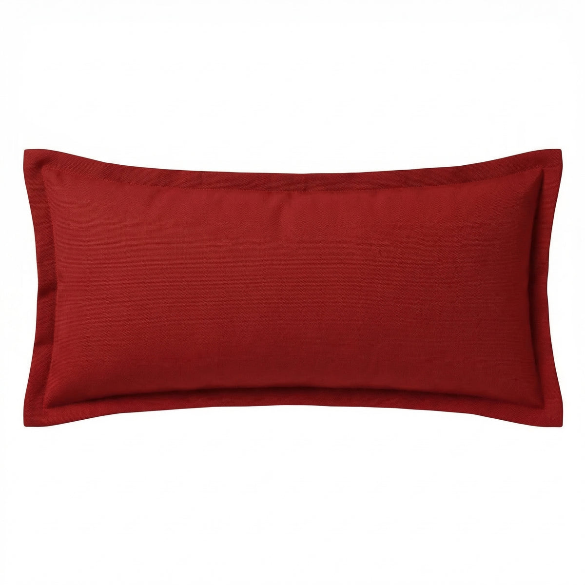 Berlin Gardens Lily Hive 9x22 flanged throw pillow in Canvas Jockey Red