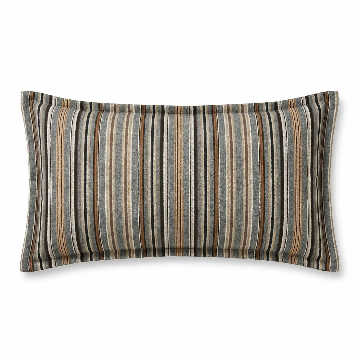 Berlin Gardens Lily Hive 9x22 flanged throw pillow in Cultivate Stone