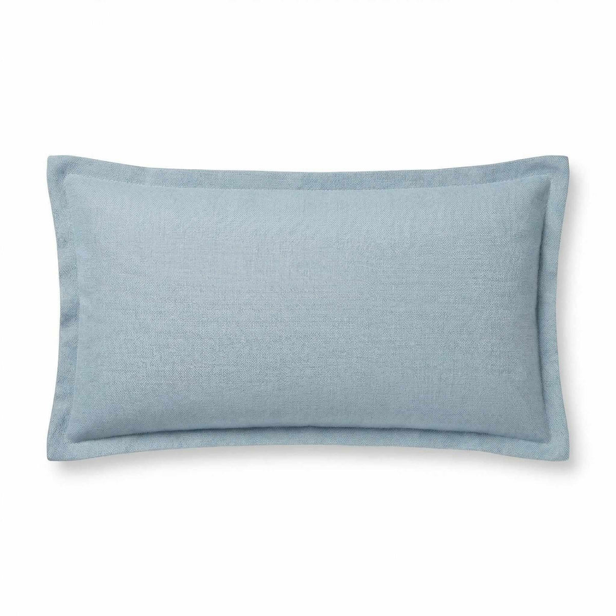 Berlin Gardens Lily Hive 9x22 flanged throw pillow in Exhale Dewdrop
