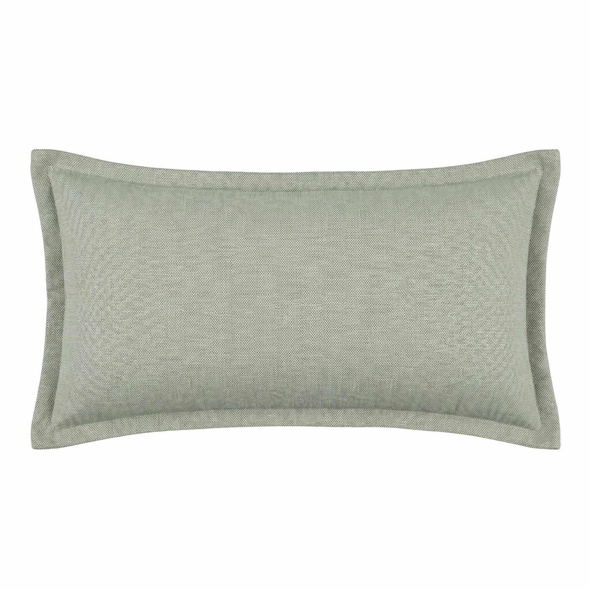 Berlin Gardens Lily Hive 9x22 flanged throw pillow in Exhale Rainwashed
