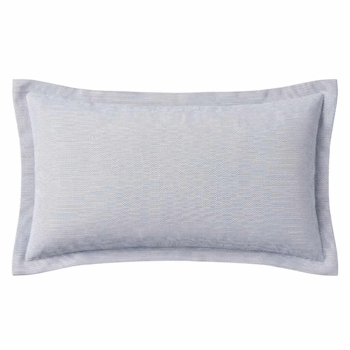 Berlin Gardens Lily Hive 9x22 flanged throw pillow in Exhale Sky