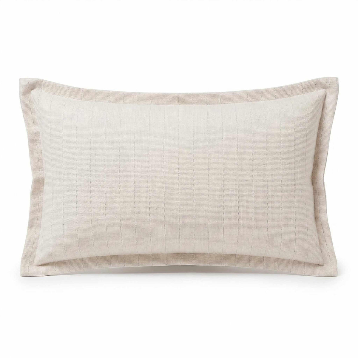 Berlin Gardens Lily Hive 9x22 flanged throw pillow in Kaia Linen