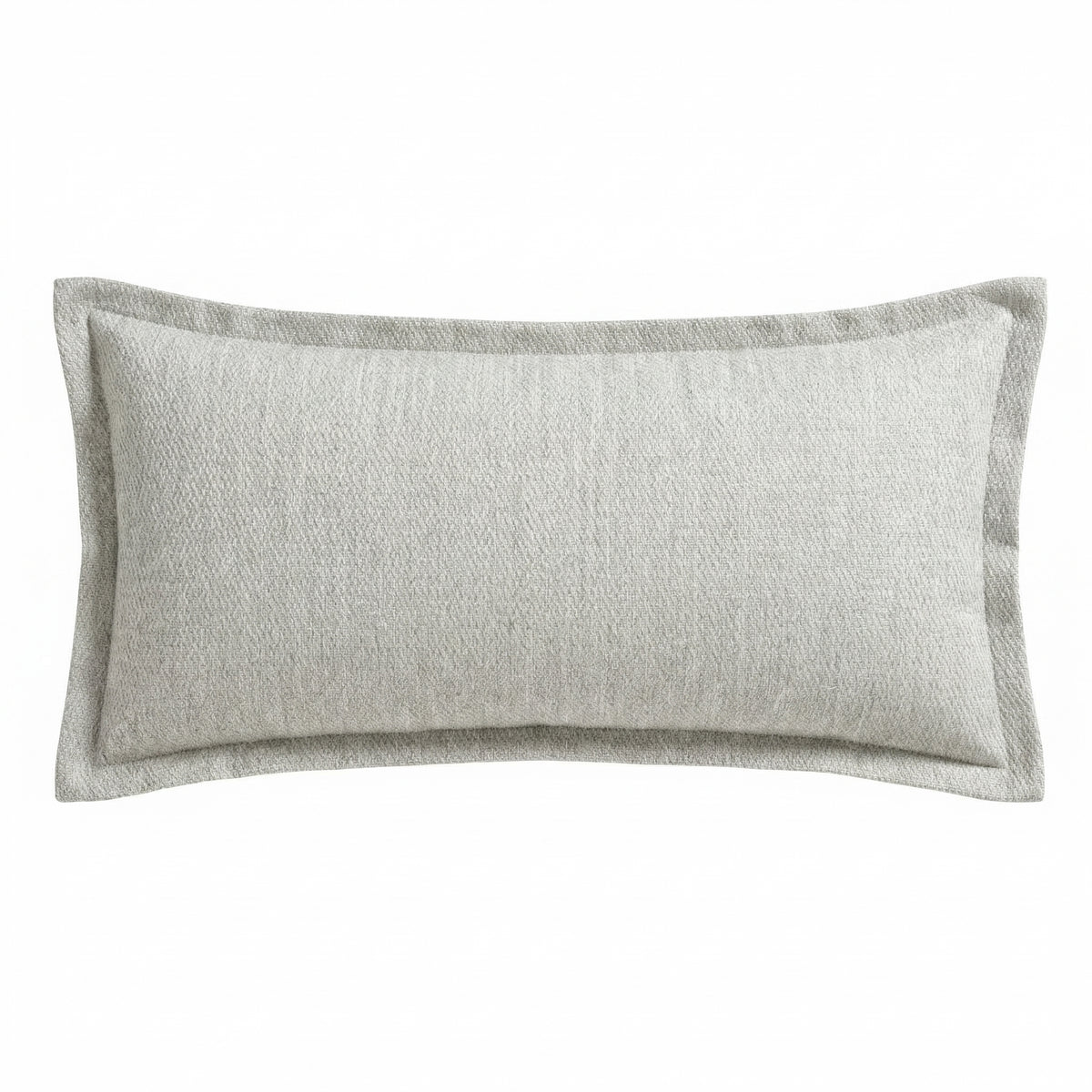 Berlin Gardens Lily Hive 9x22 flanged throw pillow in Pique Gravel