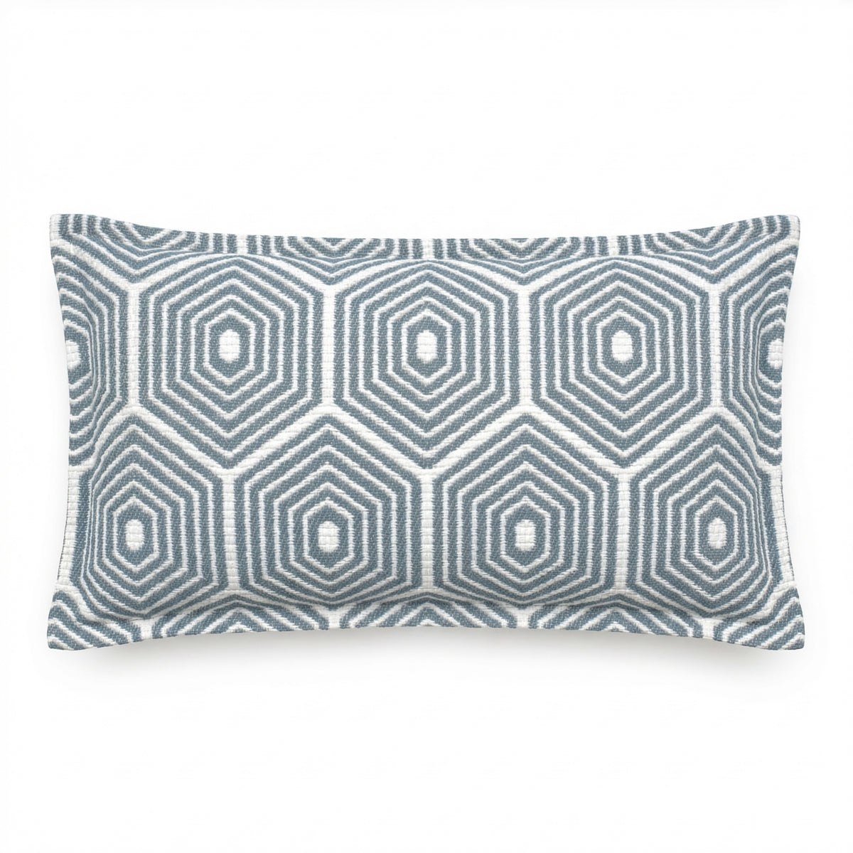Berlin Gardens Lily Hive 9x22 flanged throw pillow in Schooner Sky