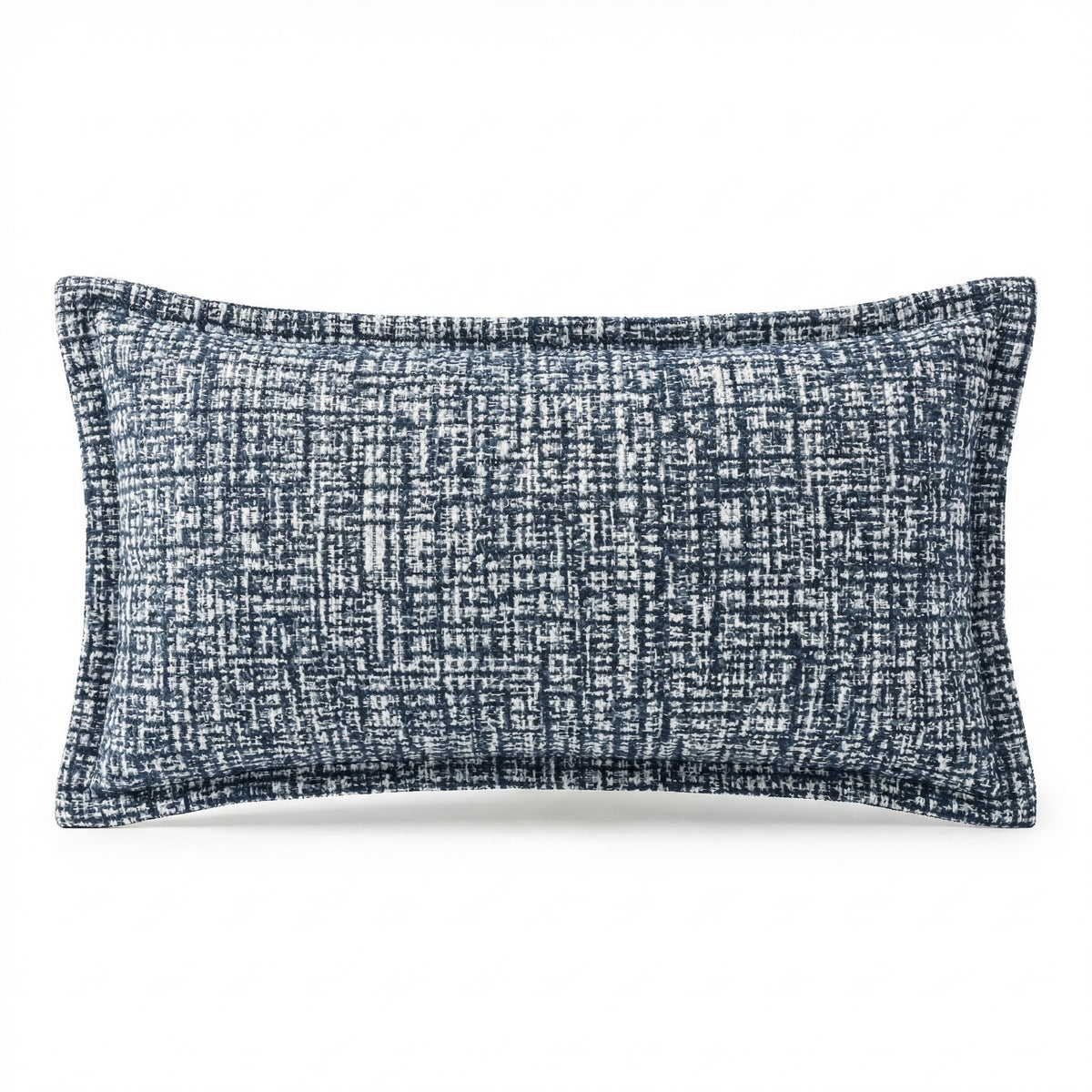 Berlin Gardens Lily Hive 9x22 flanged throw pillow in Sebastian Navy