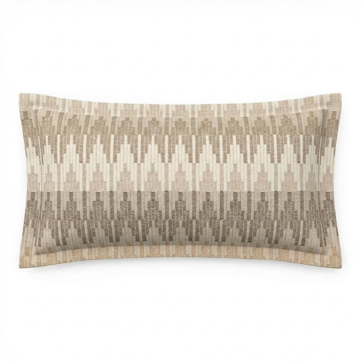 Berlin Gardens Lily Hive 9x22 flanged throw pillow in Valley Dune