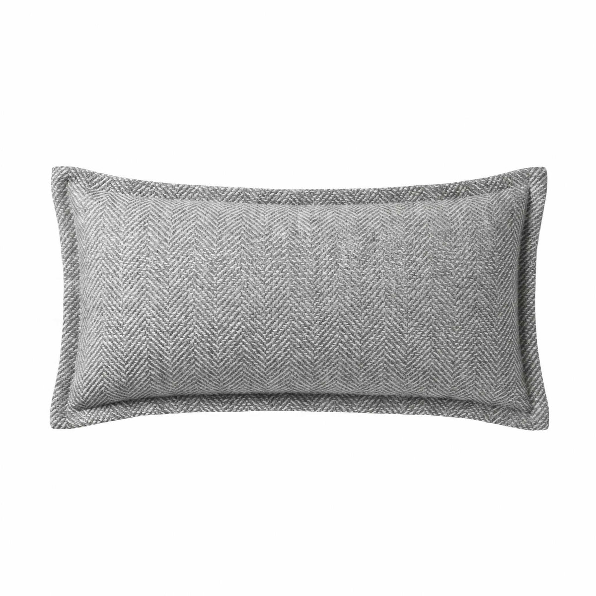Berlin Gardens Lily Hive 9x22 flanged throw pillow in Waterpoint Marble