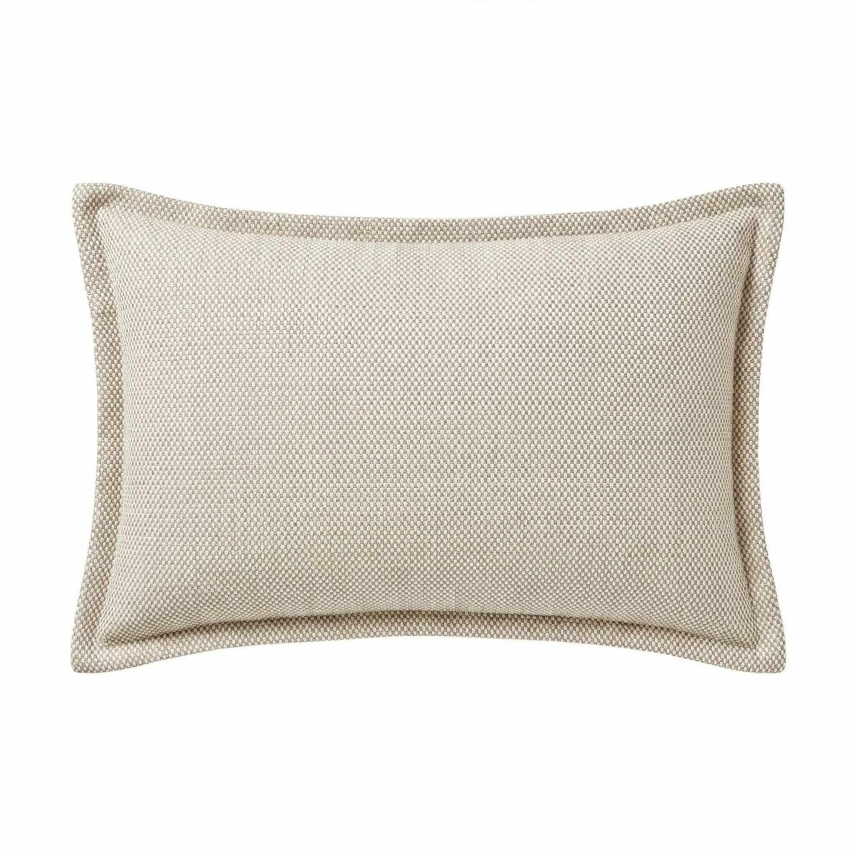 Berlin Gardens Lily Hive 13x20 flanged throw pillow in Blend Linen