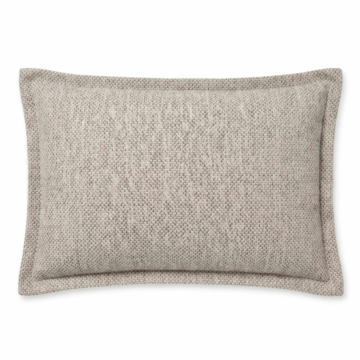 Berlin Gardens Lily Hive 13x20 flanged throw pillow in Bluepoint Flax