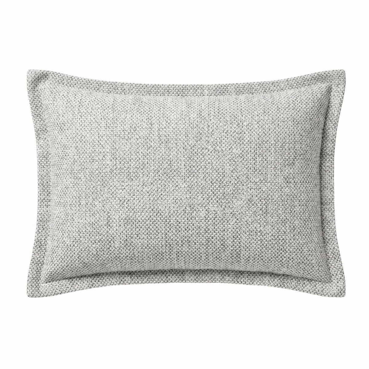Berlin Gardens Lily Hive 13x20 flanged throw pillow in Bluepoint Granite