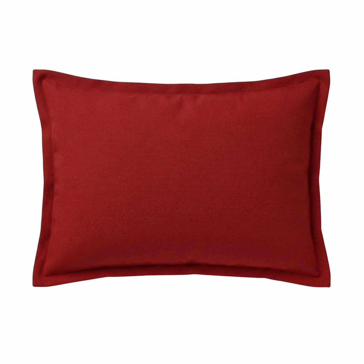 Berlin Gardens Lily Hive 13x20 flanged throw pillow in Canvas Jockey Red