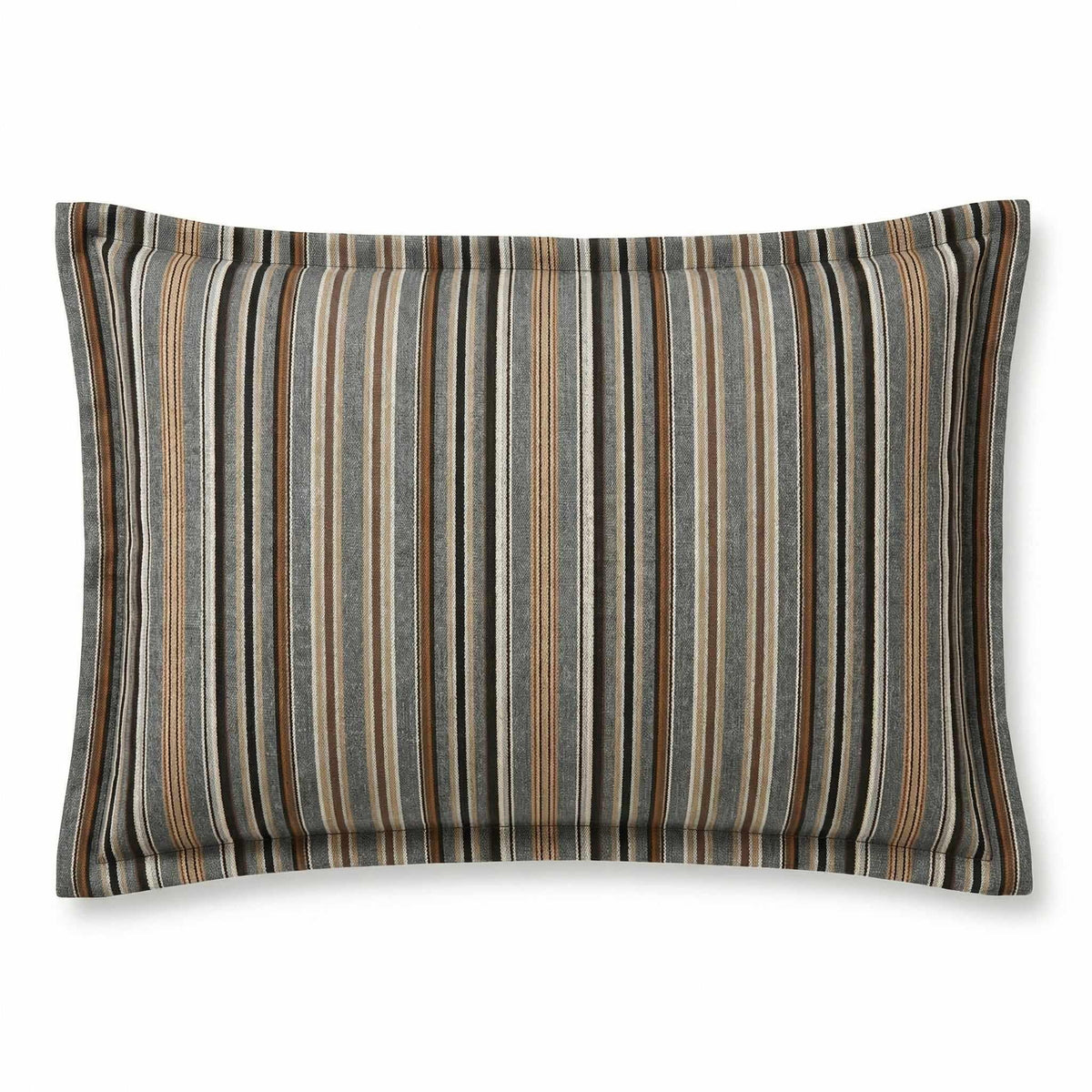 Berlin Gardens Lily Hive 13x20 flanged throw pillow in Cultivate Stone