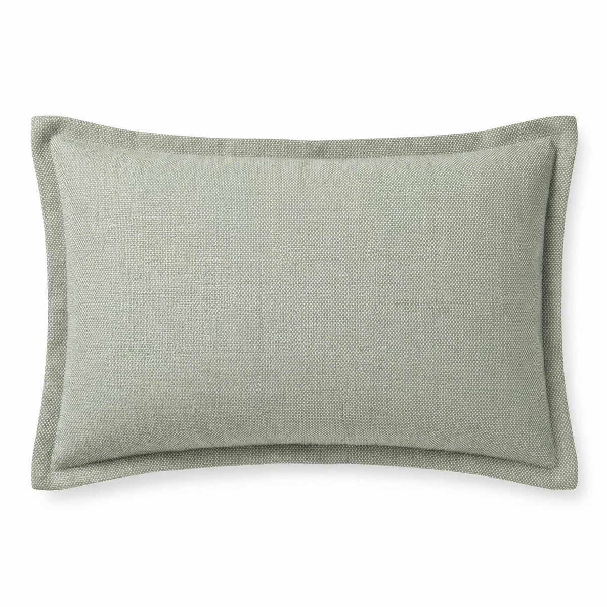 Berlin Gardens Lily Hive 13x20 flanged throw pillow in Exhale Rainwashed