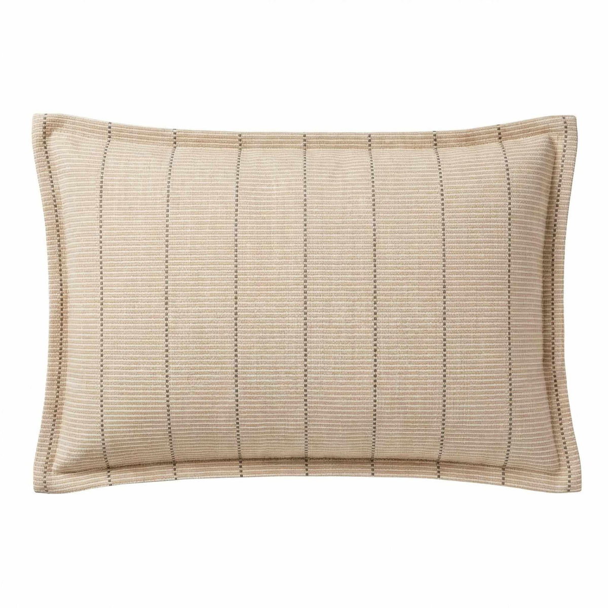 Berlin Gardens Lily Hive 13x20 flanged throw pillow in Kaia Wheat