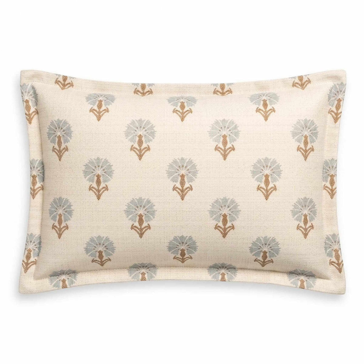 Berlin Gardens Lily Hive 13x20 flanged throw pillow in Mira Chai