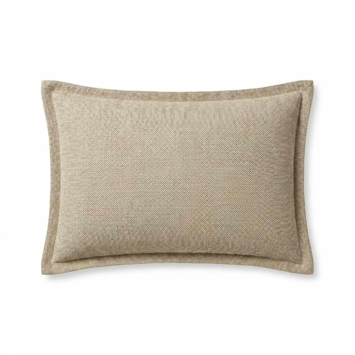 Berlin Gardens Lily Hive 13x20 flanged throw pillow in Santos Khaki