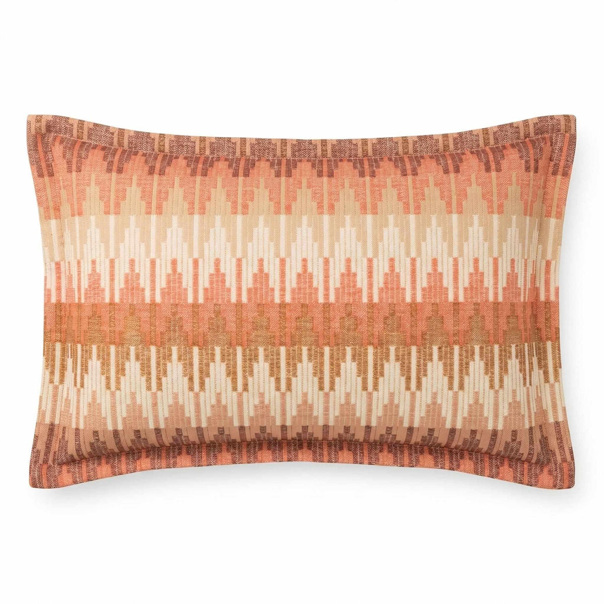 Berlin Gardens Lily Hive 13x20 flanged throw pillow in Valley Desert
