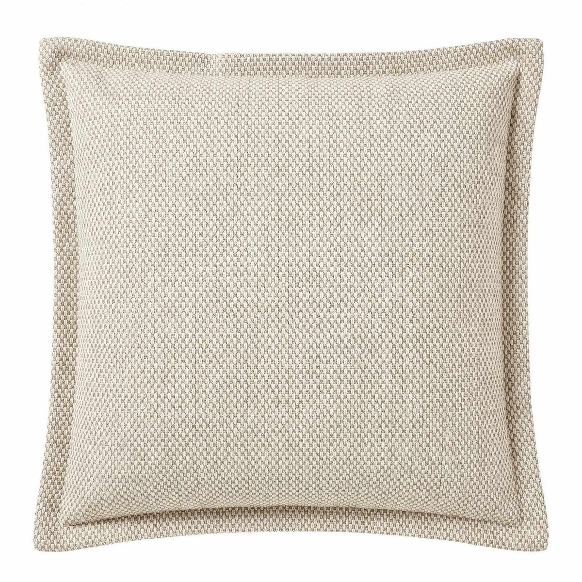 Berlin Gardens Lily Hive 20x20 flanged throw pillow in Blend Linen