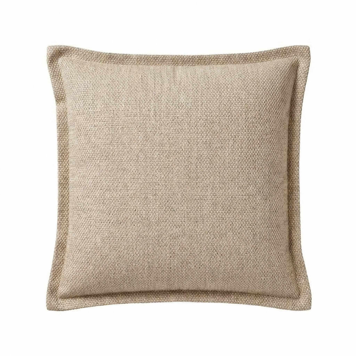 Berlin Gardens Lily Hive 20x20 flanged throw pillow in Blend Sand