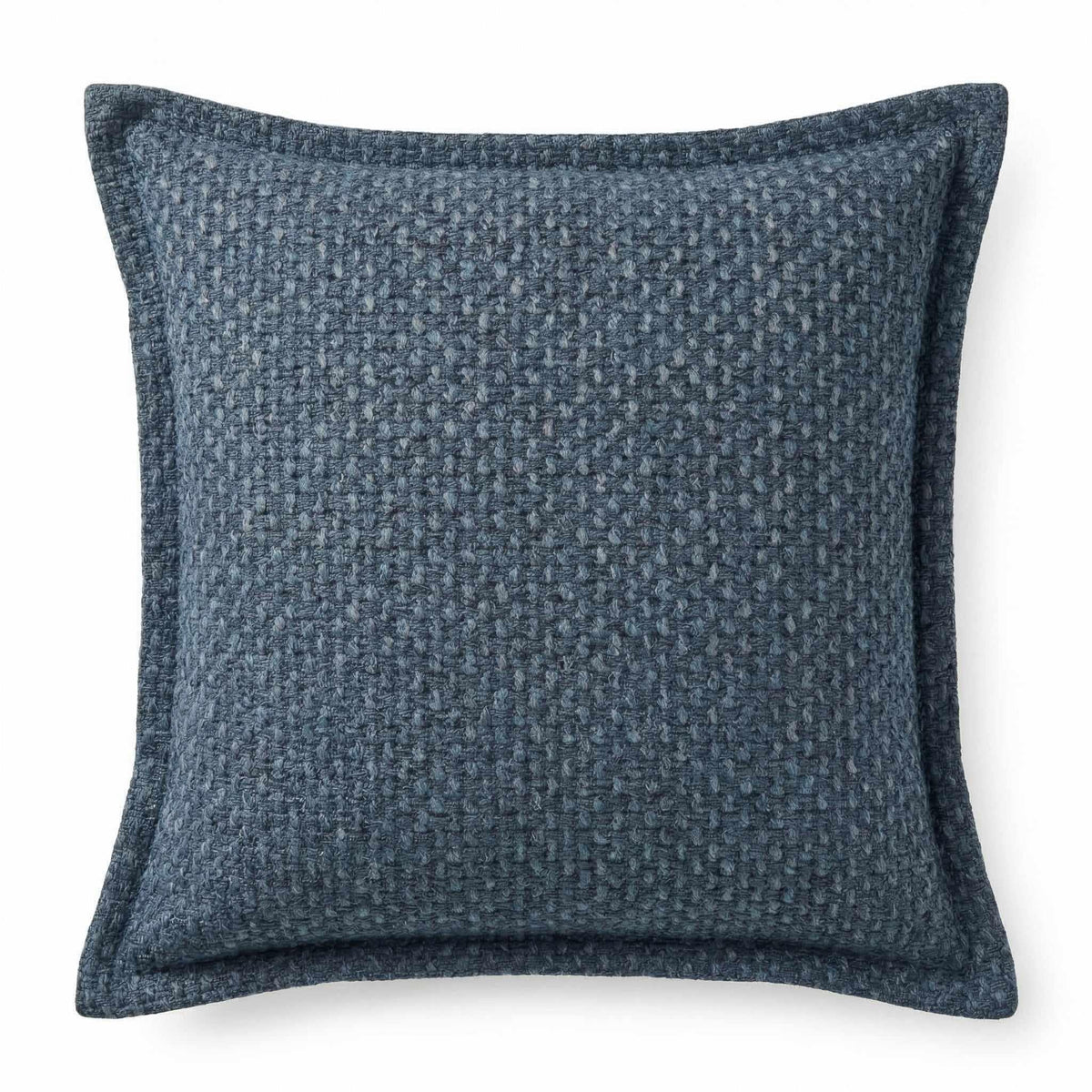 Berlin Gardens Lily Hive 20x20 flanged throw pillow in Bluepoint Azul