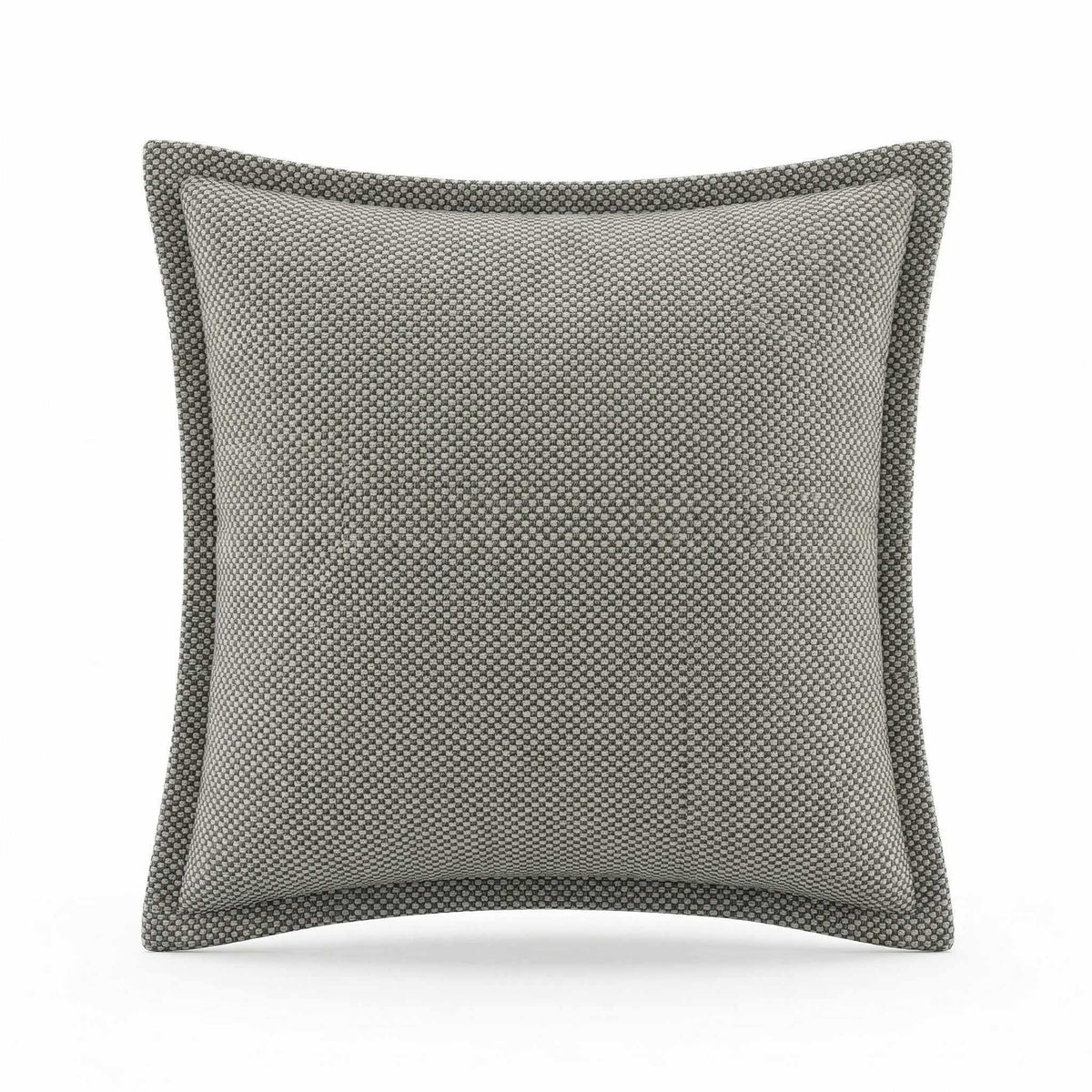 Berlin Gardens Lily Hive 20x20 flanged throw pillow in Brightside Mushroom