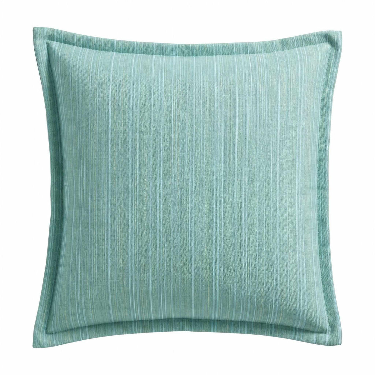 Berlin Gardens Lily Hive 20x20 flanged throw pillow in Dupione Celeste