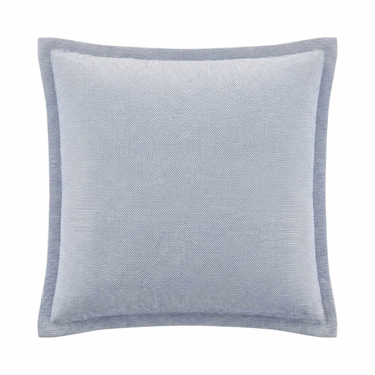 Berlin Gardens Lily Hive 20x20 flanged throw pillow in Exhale Sky