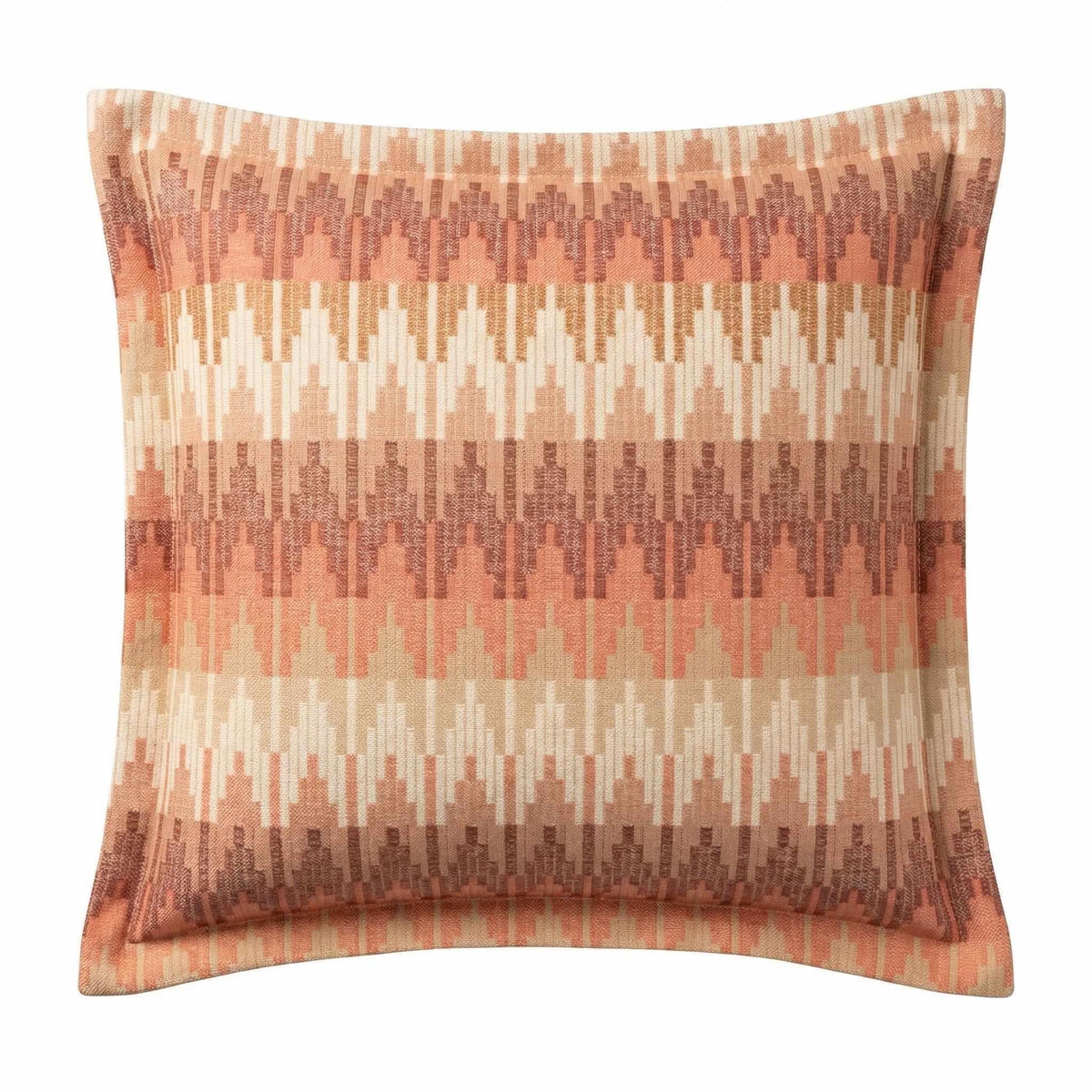 Berlin Gardens Lily Hive 20x20 flanged throw pillow in Valley Desert