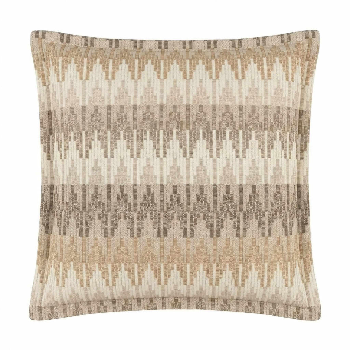 Berlin Gardens Lily Hive 20x20 flanged throw pillow in Valley Dune