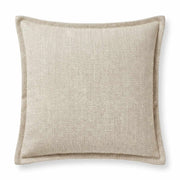 Berlin Gardens Lily Hive 24x24 flanged throw pillow in Blend Linen