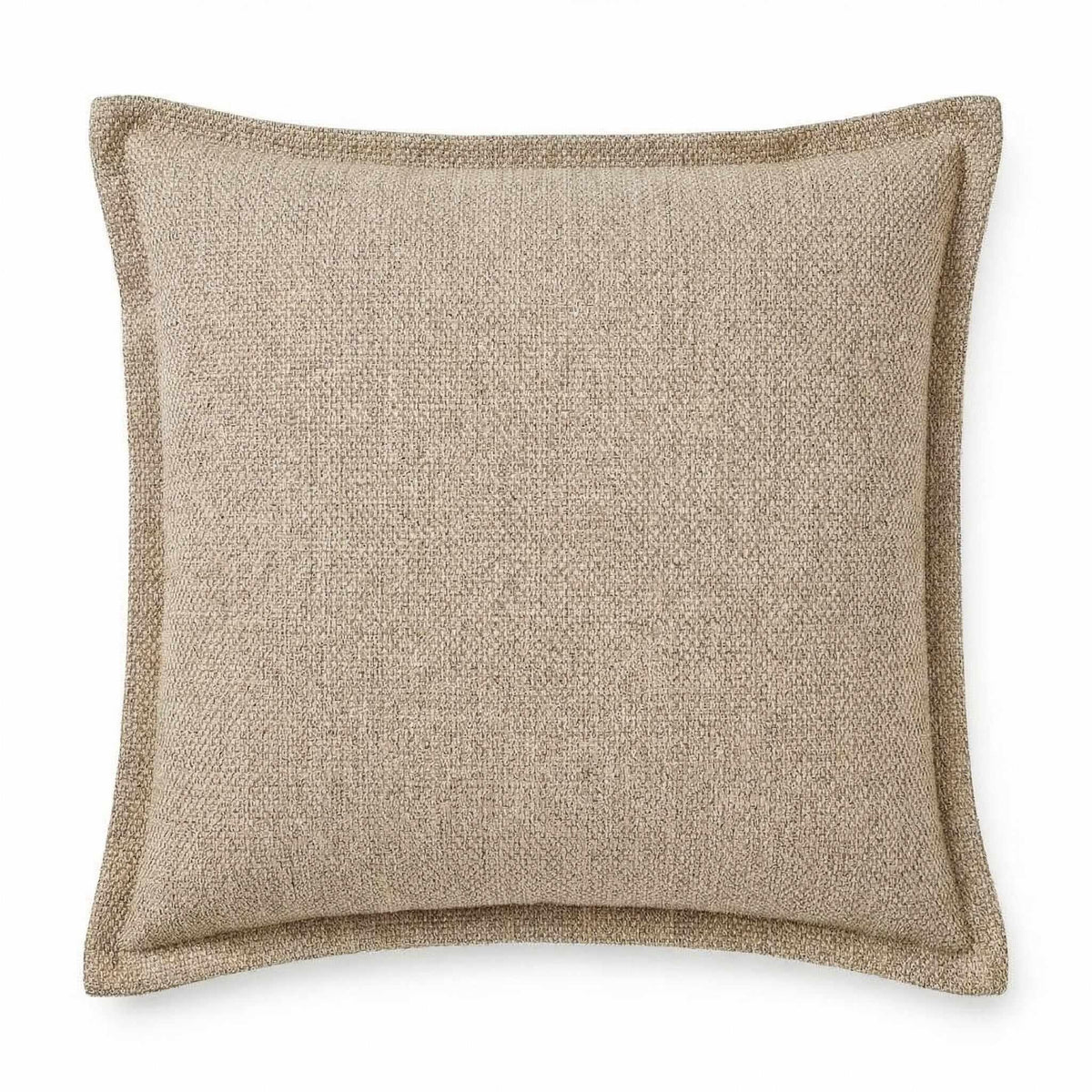 Berlin Gardens Lily Hive 24x24 flanged throw pillow in Blend Sand