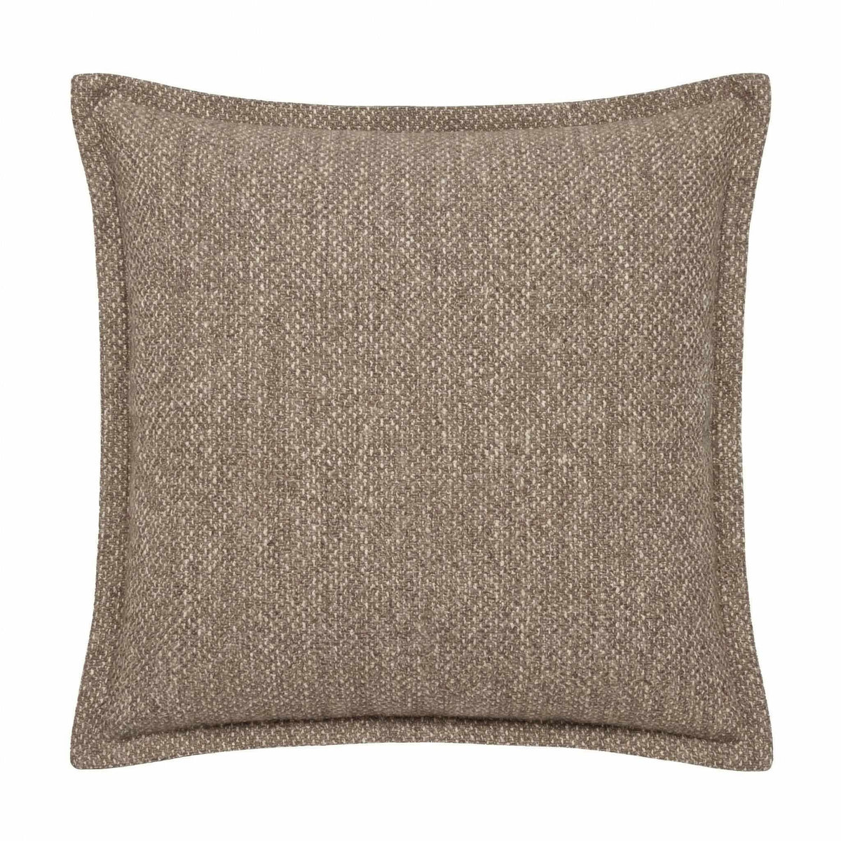Berlin Gardens Lily Hive 24x24 flanged throw pillow in Bluepoint Cement