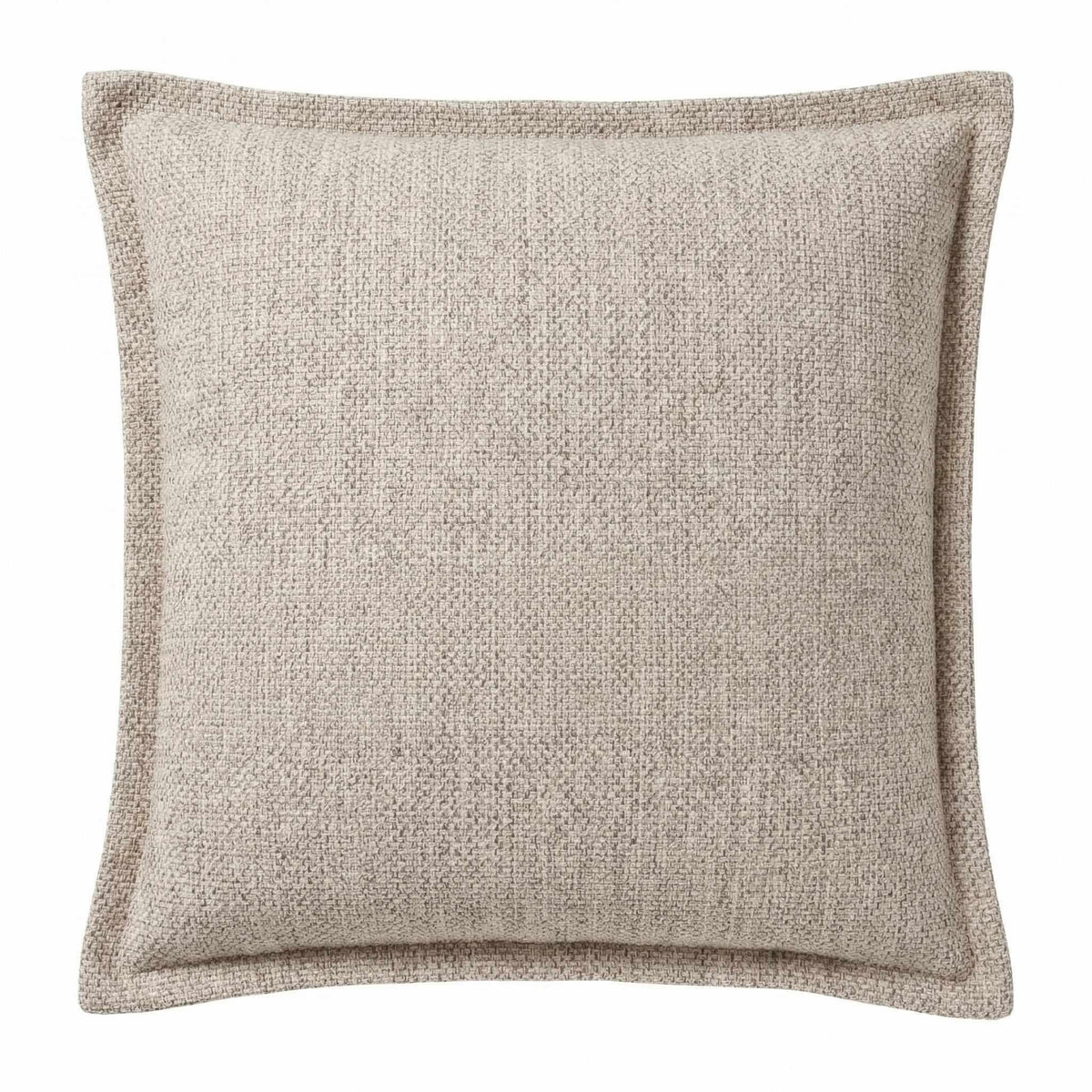 Berlin Gardens Lily Hive 24x24 flanged throw pillow in Bluepoint Flax