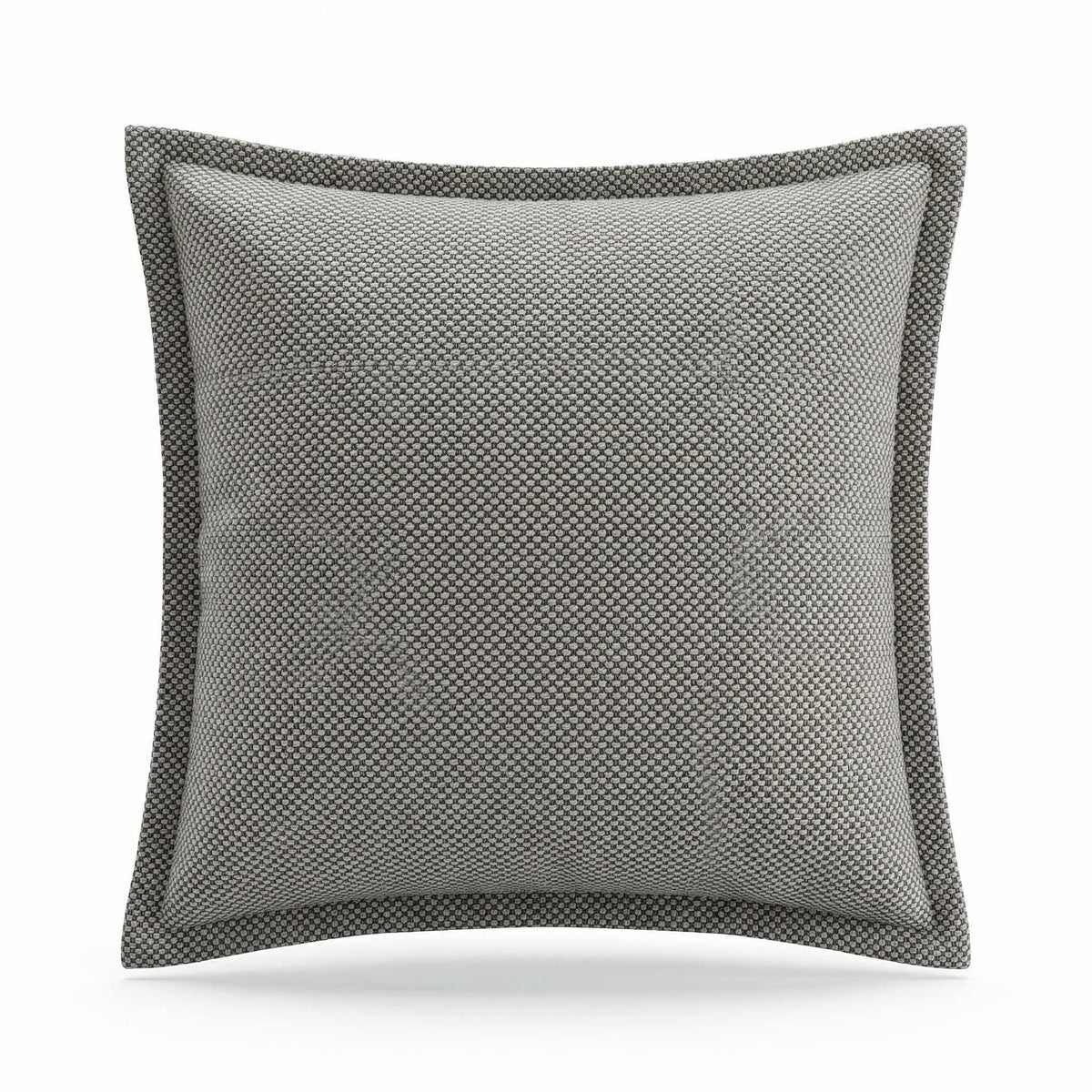 Berlin Gardens Lily Hive 24x24 flanged throw pillow in Brightside Mushroom
