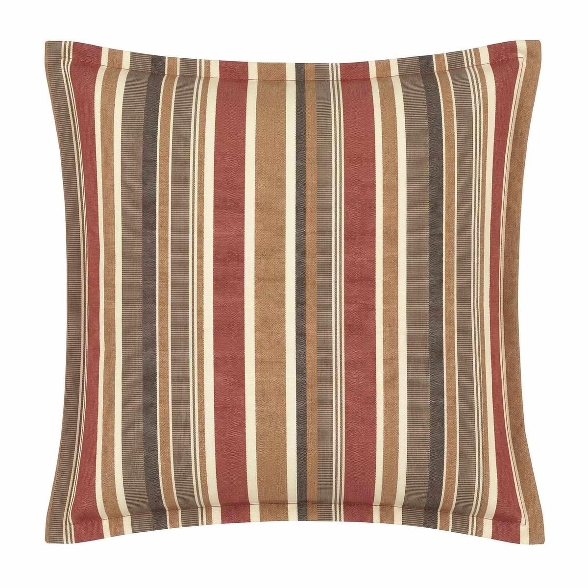 Berlin Gardens Lily Hive 24x24 flanged throw pillow in Brannon Redwood