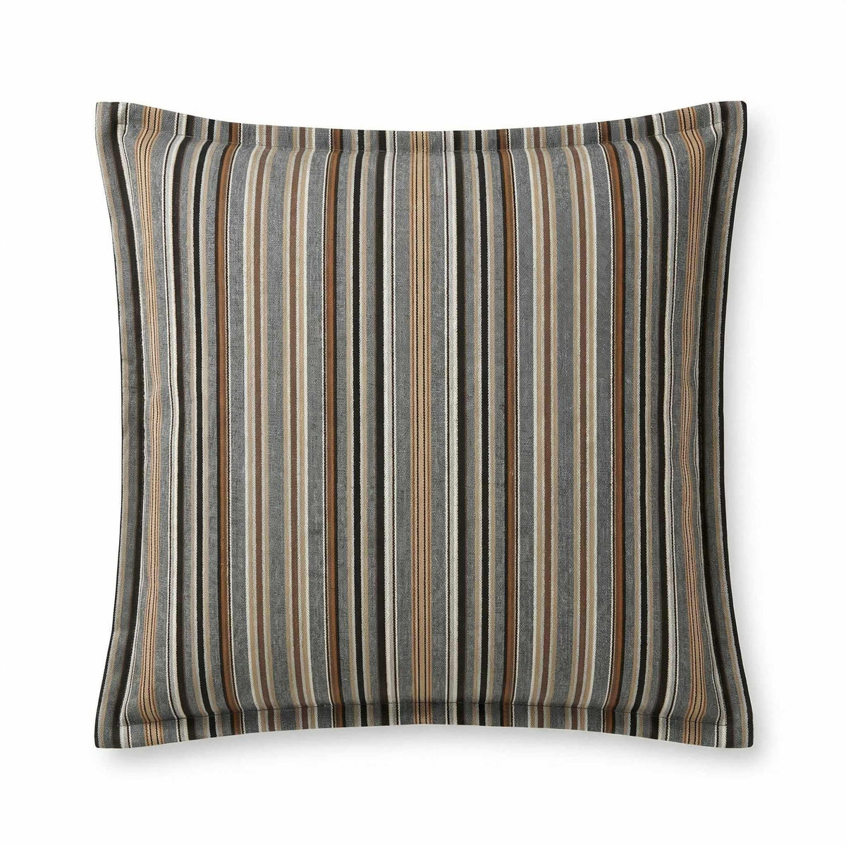 Berlin Gardens Lily Hive 24x24 flanged throw pillow in Cultivate Stone