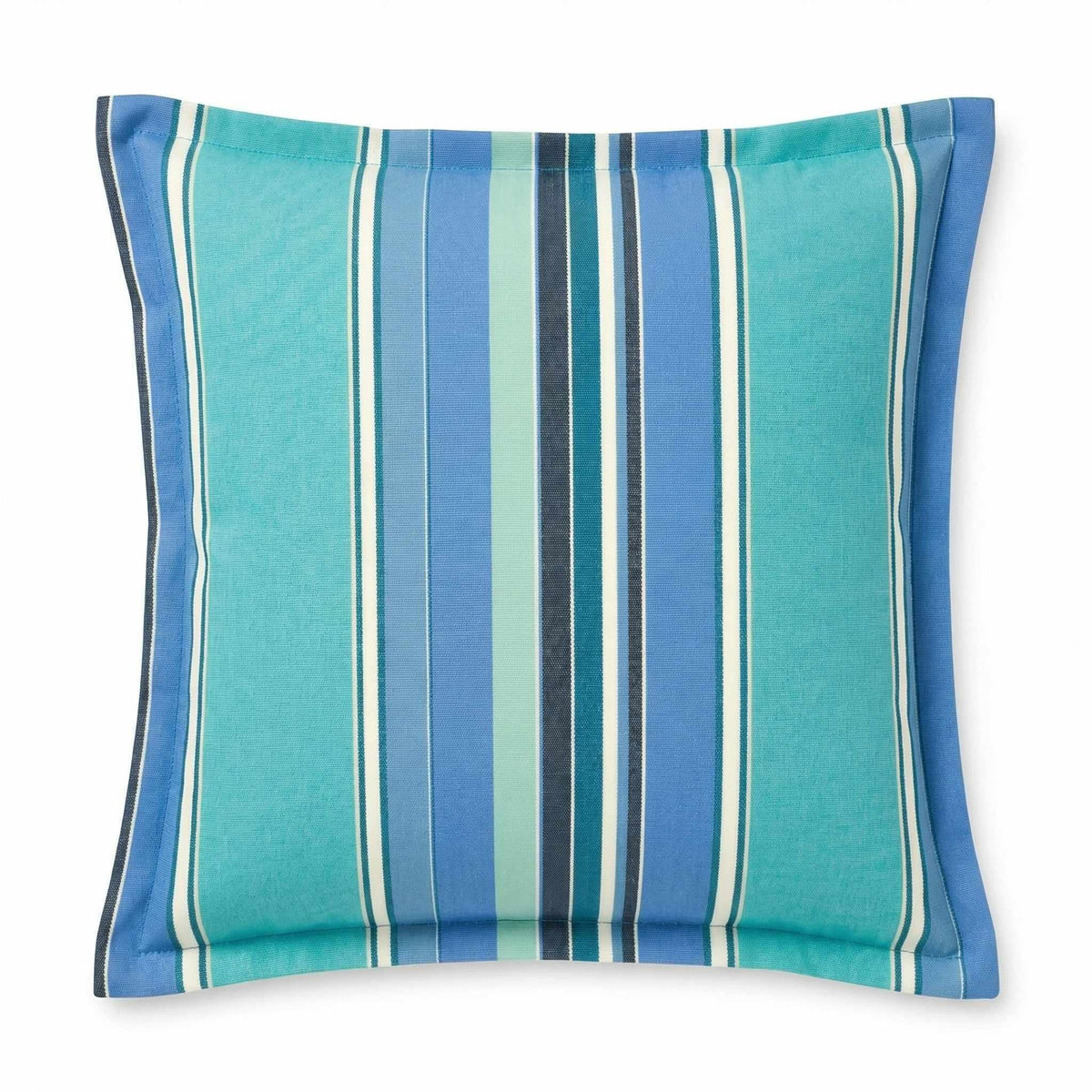 Berlin Gardens Lily Hive 24x24 flanged throw pillow in Dolce Oasis