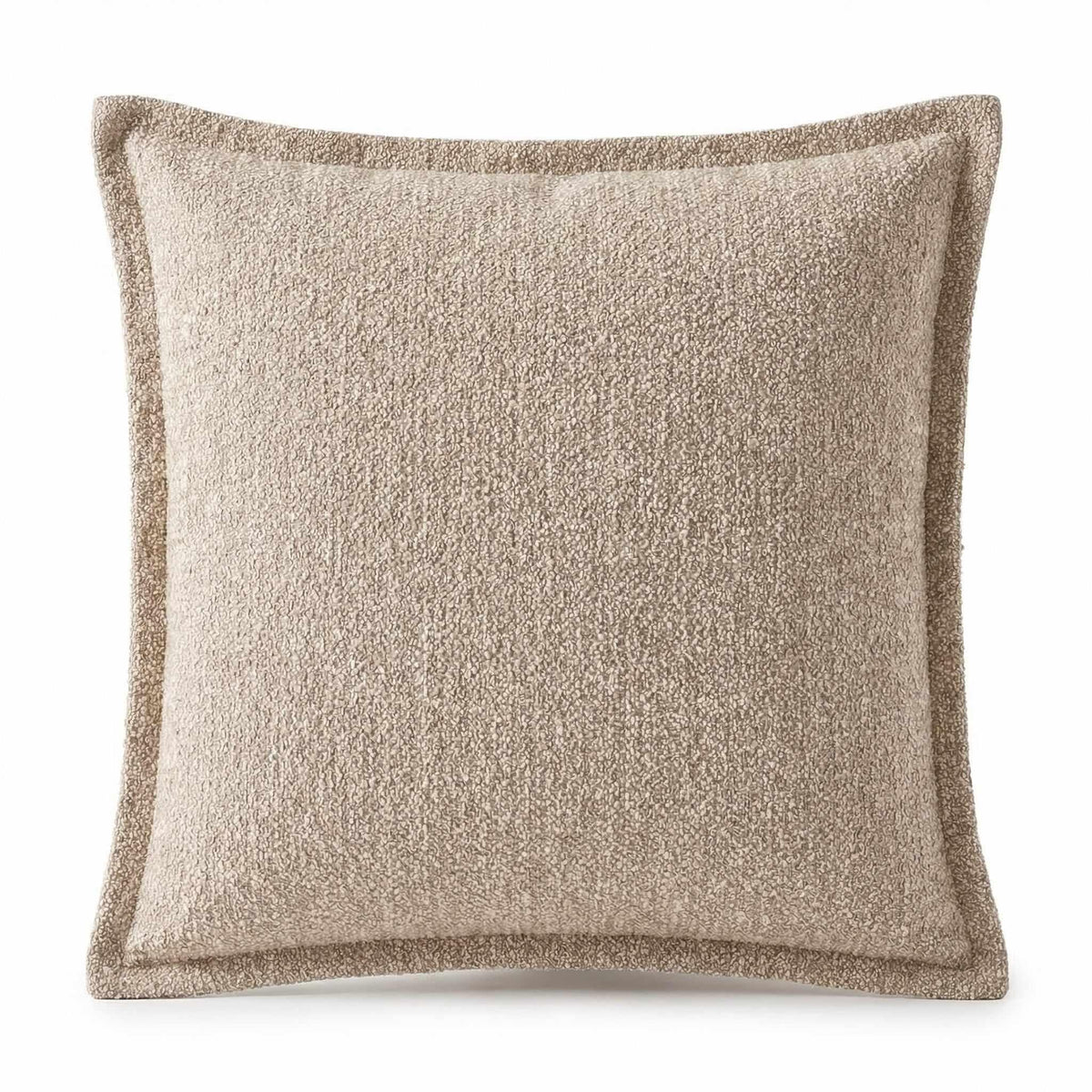 Berlin Gardens Lily Hive 24x24 flanged throw pillow in Improve Dune