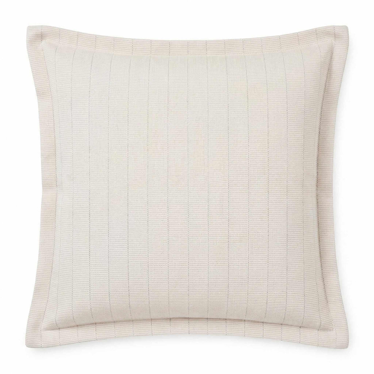 Berlin Gardens Lily Hive 24x24 flanged throw pillow in Kaia Linen