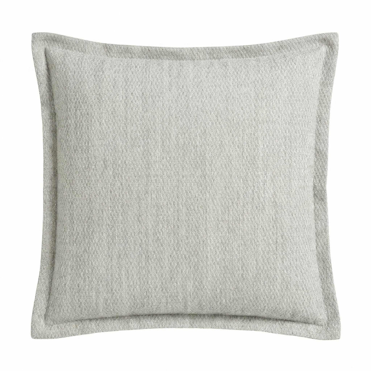 Berlin Gardens Lily Hive 24x24 flanged throw pillow in Pique Gravel