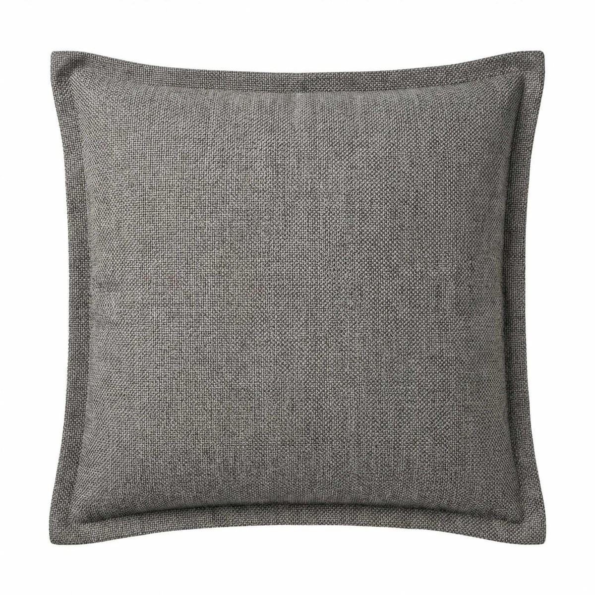 Berlin Gardens Lily Hive 24x24 flanged throw pillow in Rumba Smoke
