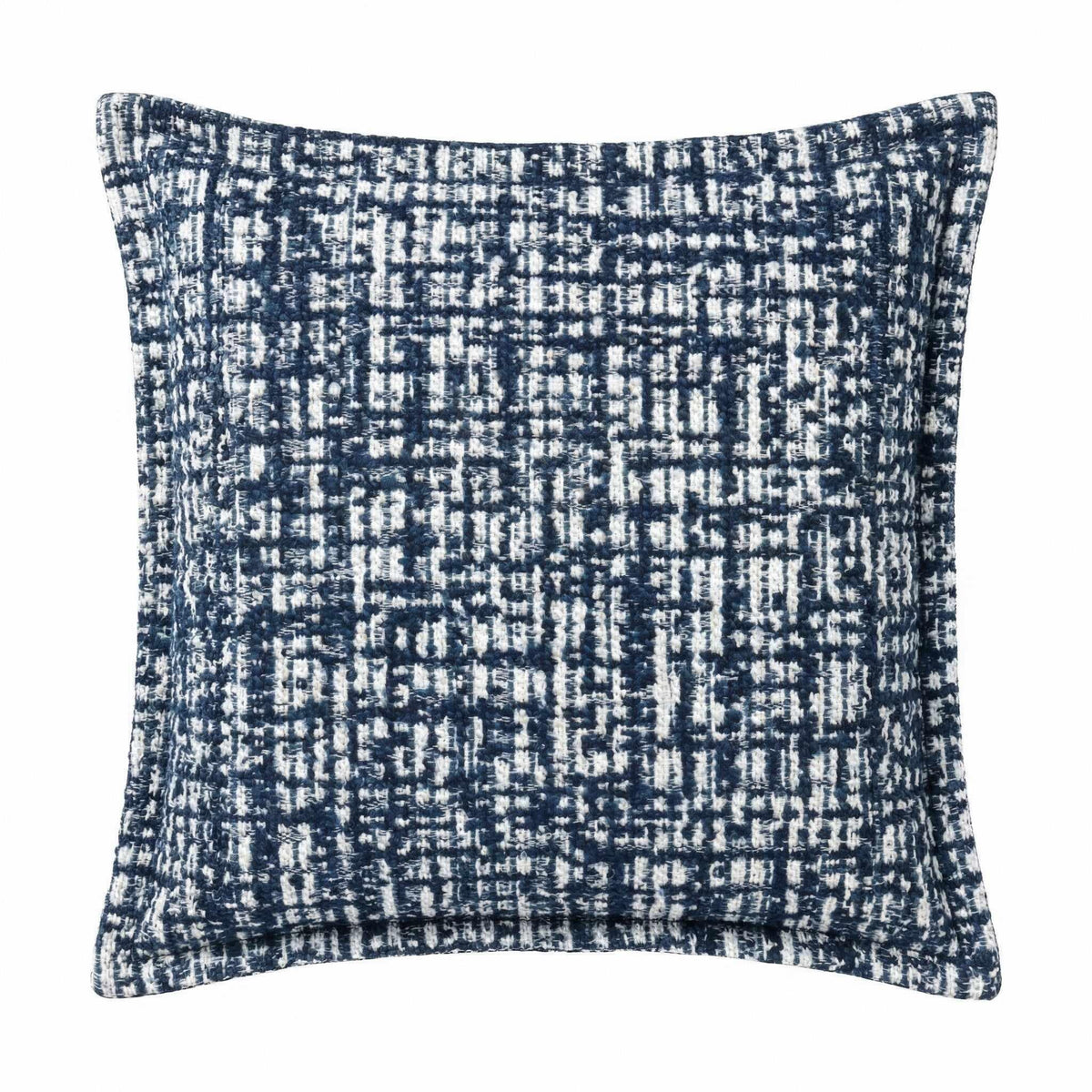 Berlin Gardens Lily Hive 24x24 flanged throw pillow in Sebastian Navy
