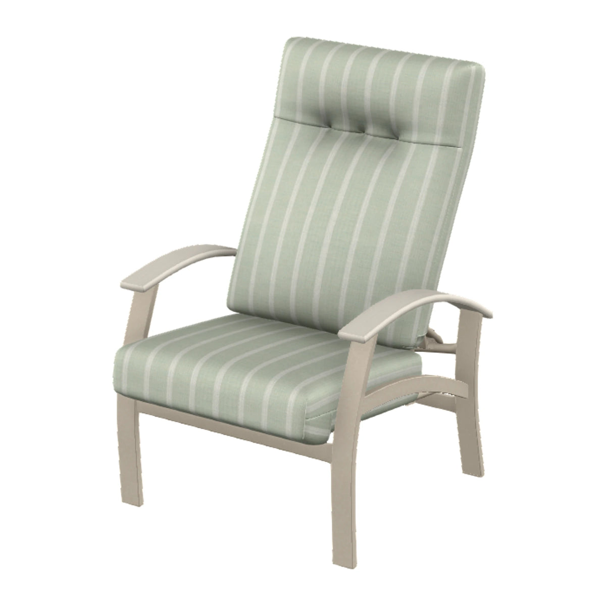 Belle Isle Cushion Supreme Height Adjustable Armchair — Desert Sand PC / Laguna Accents