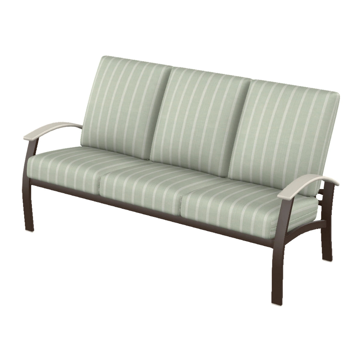 Belle Isle Cushion Sofa — Kona PC / Laguna Accents