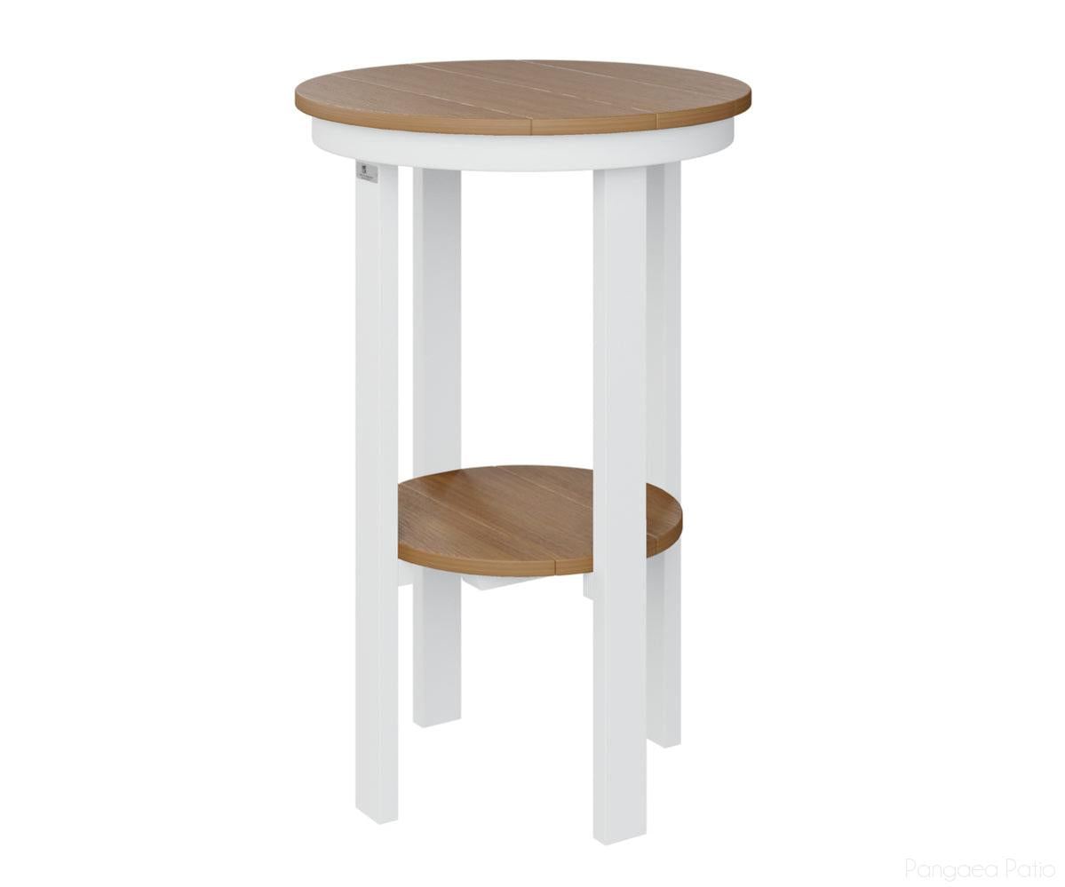 Round End Table Bar Height