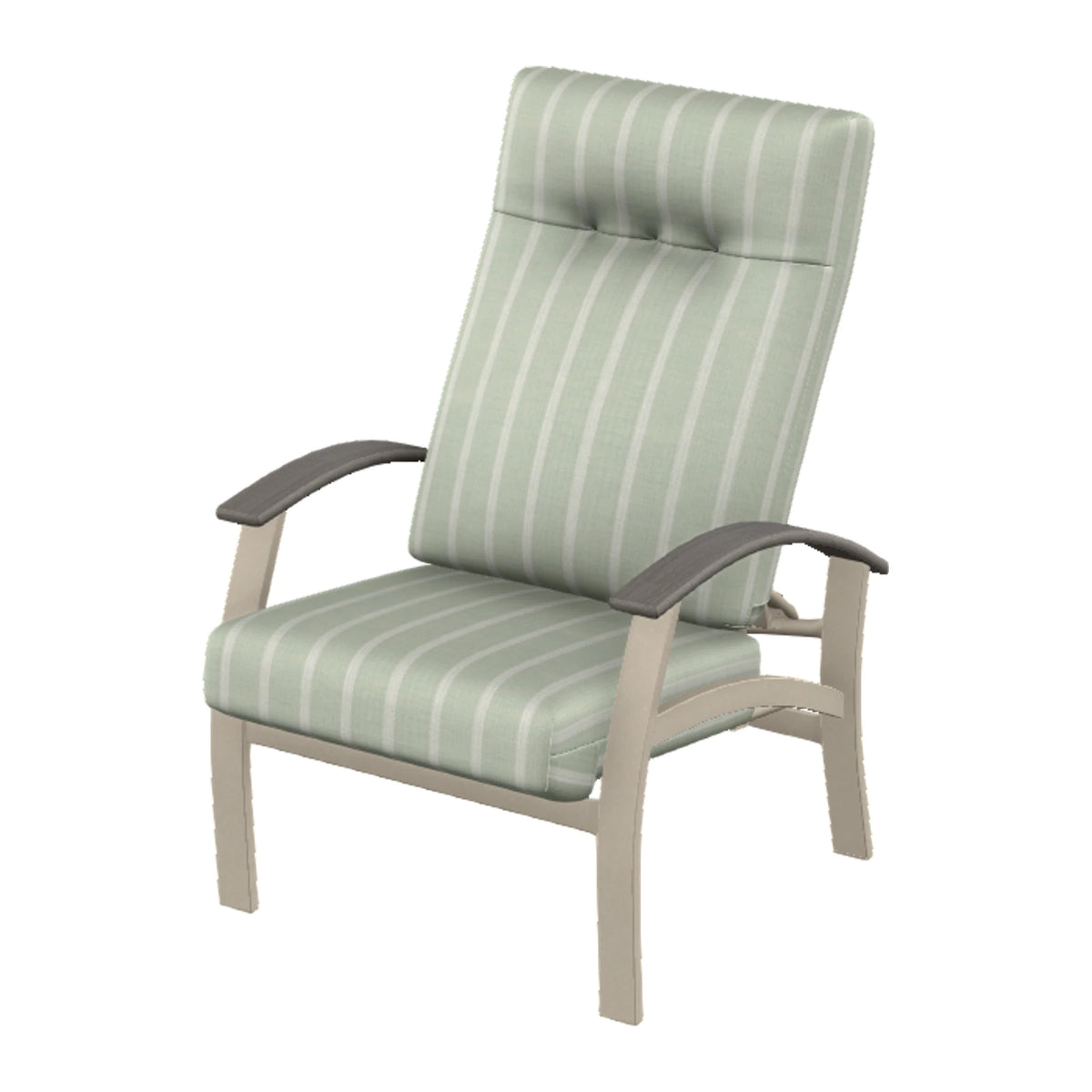 Belle Isle Cushion Supreme Height Adjustable Armchair — Desert Sand PC / Boardwalk Accents