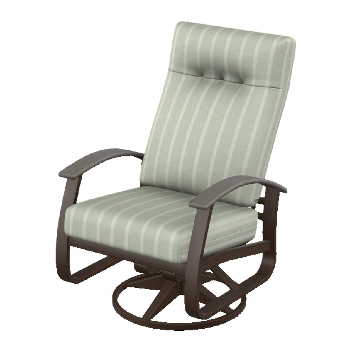 Belle Isle Cushion Supreme Height Swivel Rocker — Kona PC / Boardwalk Accents