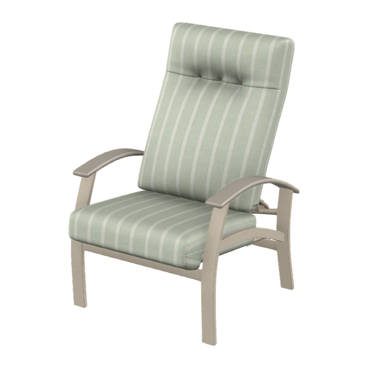 Belle Isle Cushion Supreme Height Adjustable Armchair — Desert Sand PC / Warm Grey Accents