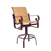 Belden Padded Sling Swivel Bar Stool